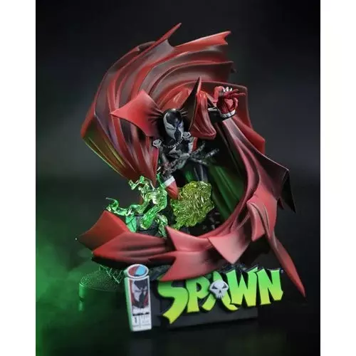 Spawn #1 Black, White, and Red All Over 1:10 Scale Resin Statue Spawn #1 Black, White, and Red All Over 1:10 Scale Resin Statue