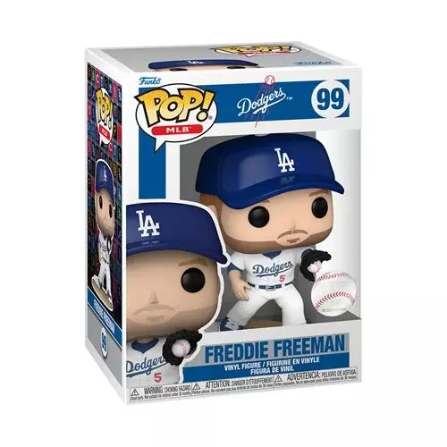 MLB Los Angeles Dodgers Freddie Freeman Funko Pop! Vinyl Figure #99 MLB Los Angeles Dodgers Freddie Freeman Funko Pop! Vinyl Figure #99