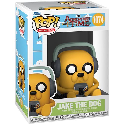 Funko POP Animation: Adventure Time - Jake with Player, Multicolor, Standard, (57784) Funko POP Animation: Adventure Time - Jake with Player, Multicolor, Standard, (57784)