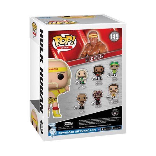 WWE Hulkamania with Belt Funko Pop Vinyl Figure WWE Hulkamania with Belt Funko Pop Vinyl Figure