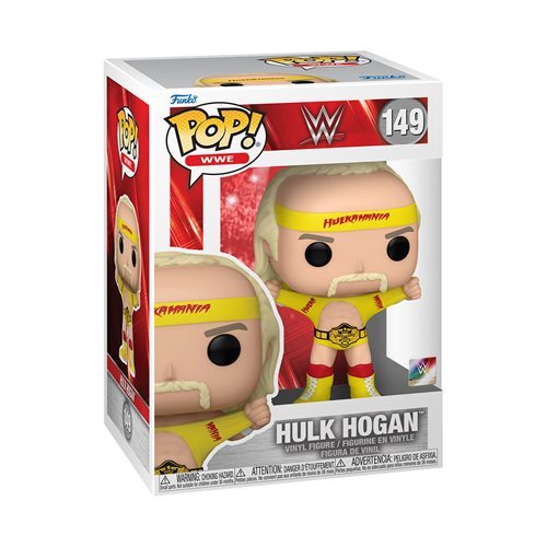 WWE Hulkamania with Belt Funko Pop Vinyl Figure WWE Hulkamania with Belt Funko Pop Vinyl Figure